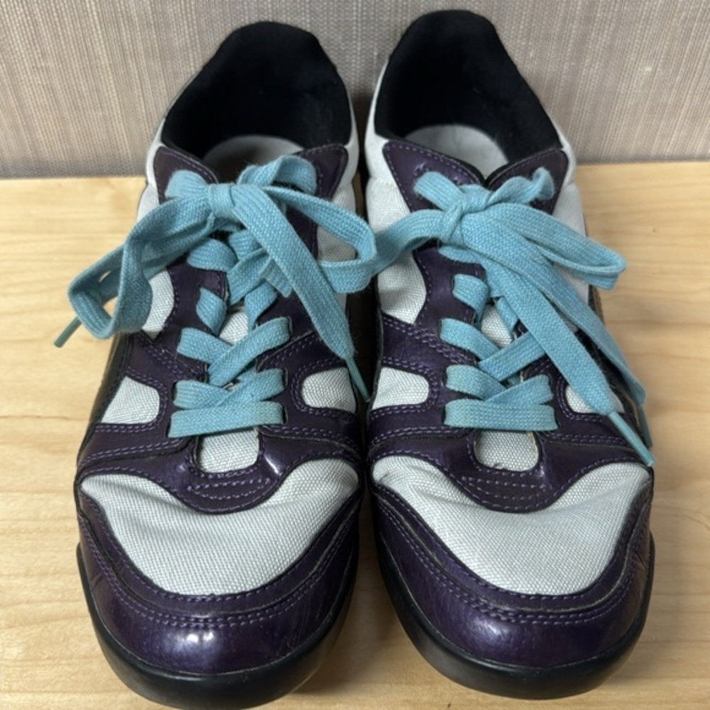 Puma Retro purple black and‎ teal cross trainers women’s 6 1/2 - Picture 2 of 5